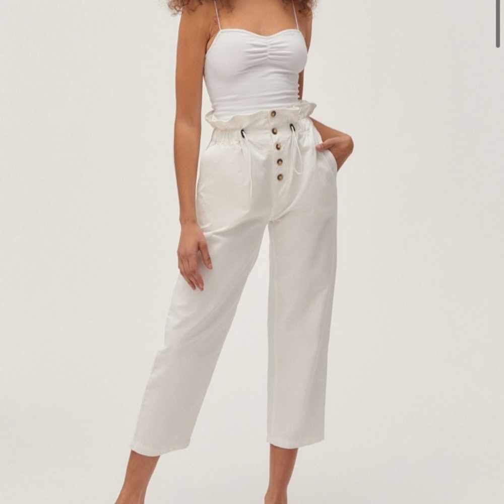 Urban outfitters Terra High Waisted Paperbag Pant